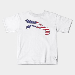 Barber Motorsport Park [flag] Kids T-Shirt